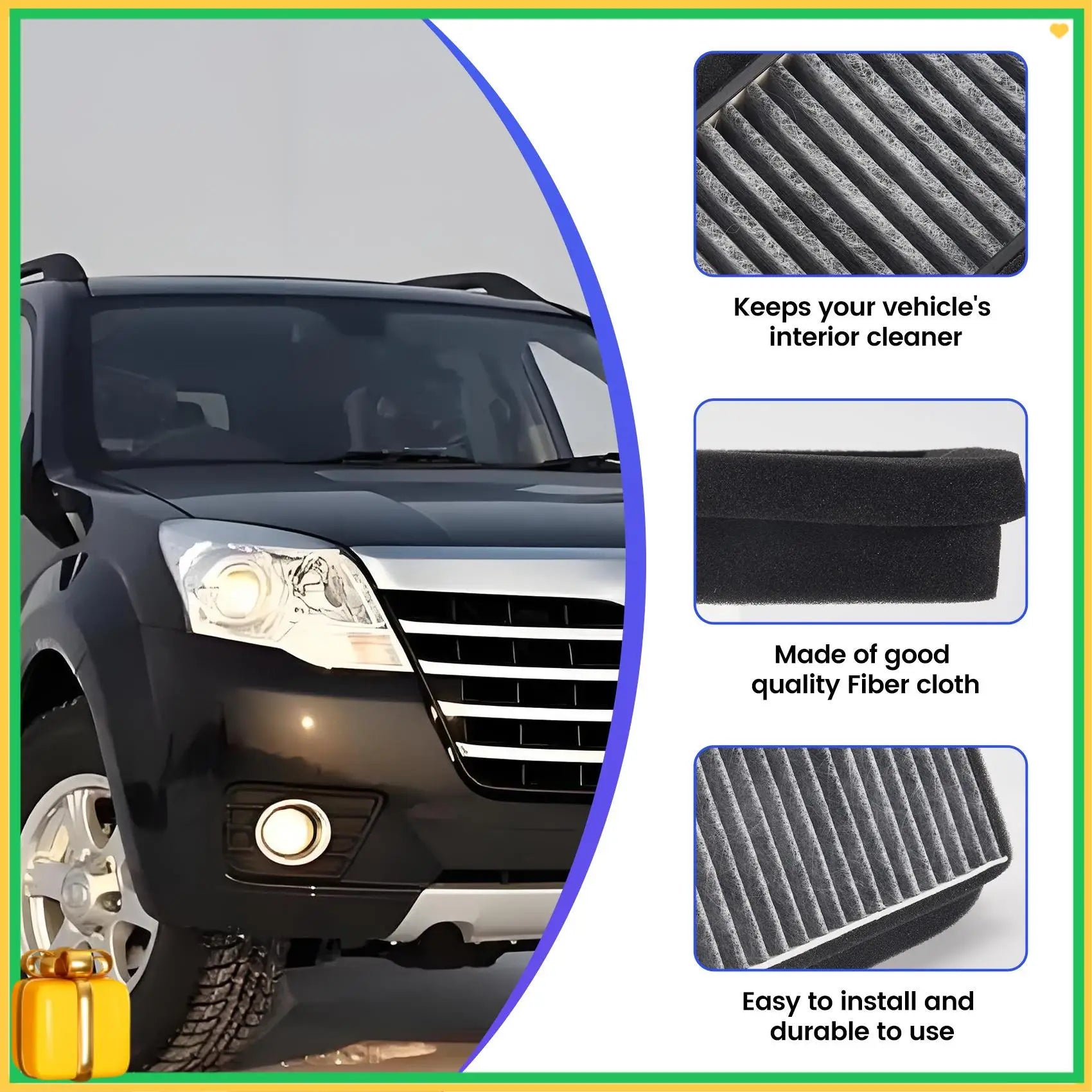 Haval H3/H5 Cabin Air Filter – Premium FT801C