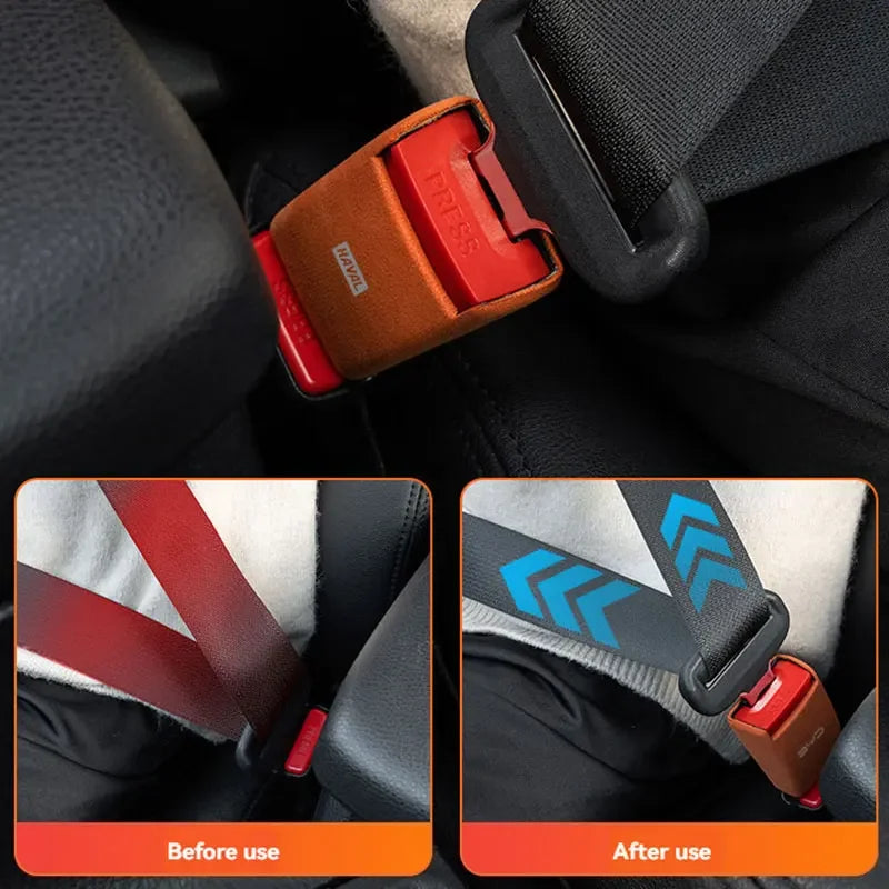 Haval Seat Belt Extender – Suede Safety Plug
