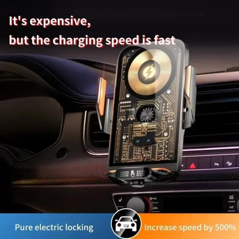 Wireless Car Charger – Infrared Air Vent Mount