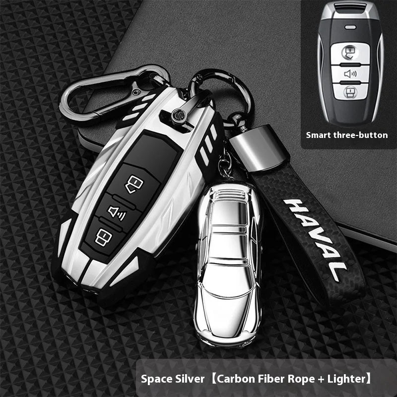 Haval Key Case – Silicone & Zinc Alloy Protector