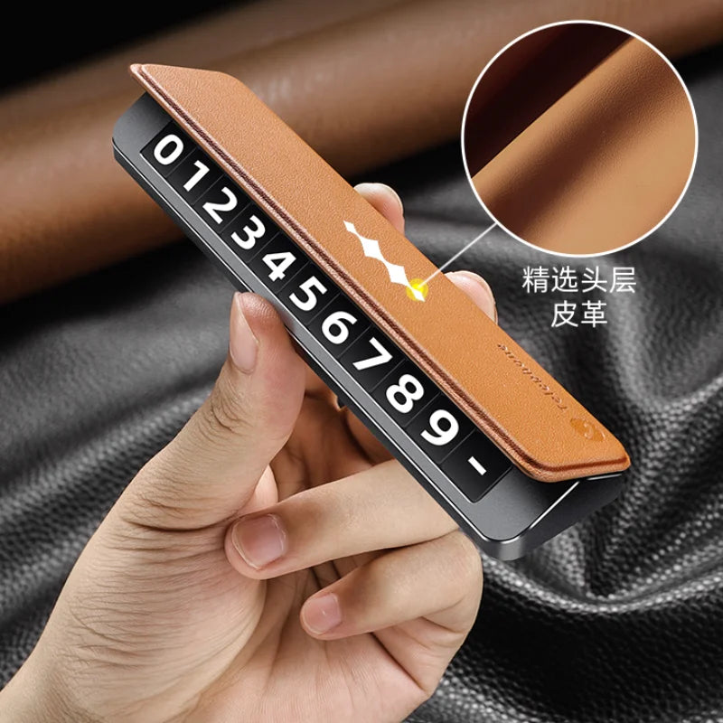 BYD Leopard 8 Parking Plate – 2025 Temporary Number Display