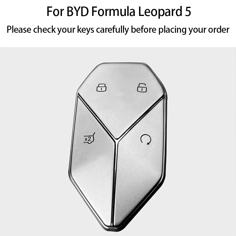 BYD Leopard 5/8 Key Case – Premium Keychain Set