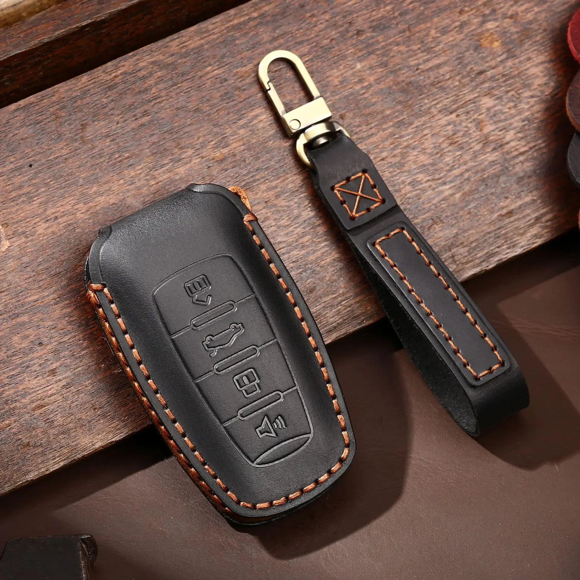 Haval Key Case – Leather Keychain Holder Cover