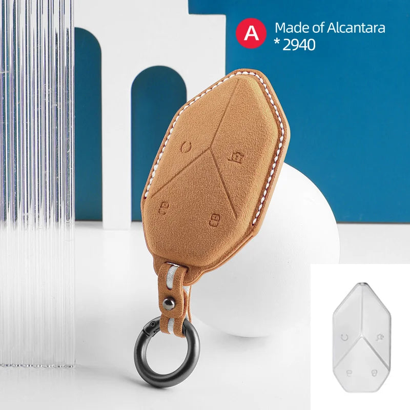 BYD Leopard 5 Alcantara Key Case – DM-I Formula Series