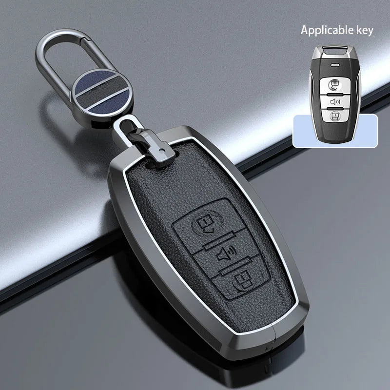 Haval Key Case – Zinc Alloy Leather Cover H1 H6 H7 H4 H9 F5 F7 H2S