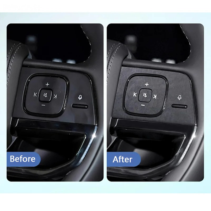 Baic Jishi Polestone 01 Rox 01 Steering Wheel Button Stickers – 2023–2025 Interior Trim