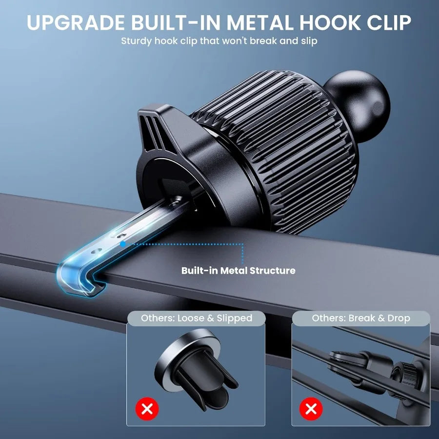 Universal Car Vent Phone Mount – Adjustable Hands-Free Holder