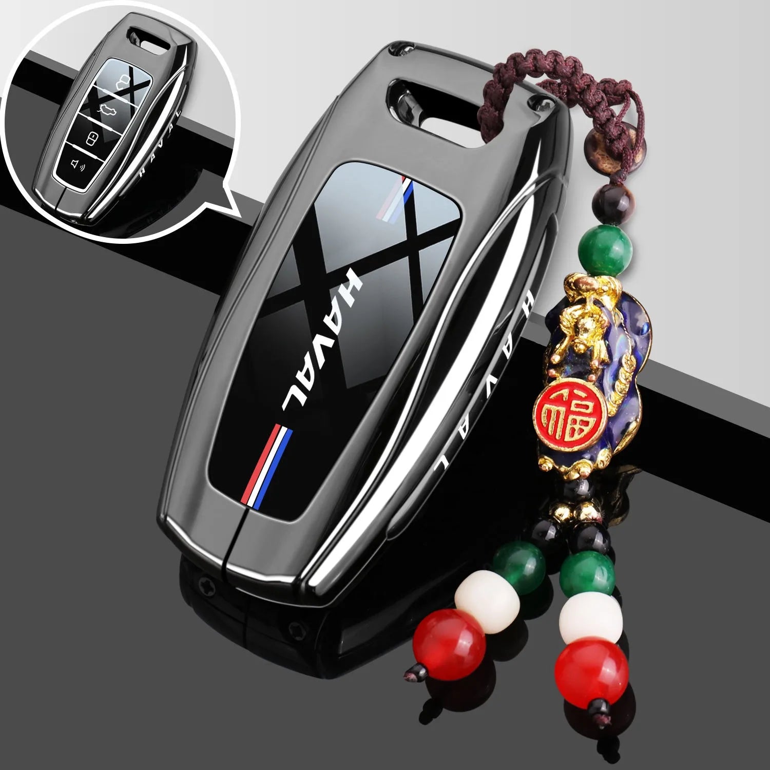 Haval Key Case – Remote Fob Shell Keychain Cover - H1 H7 H4 H9 F5 F7 F7X F7H H2S