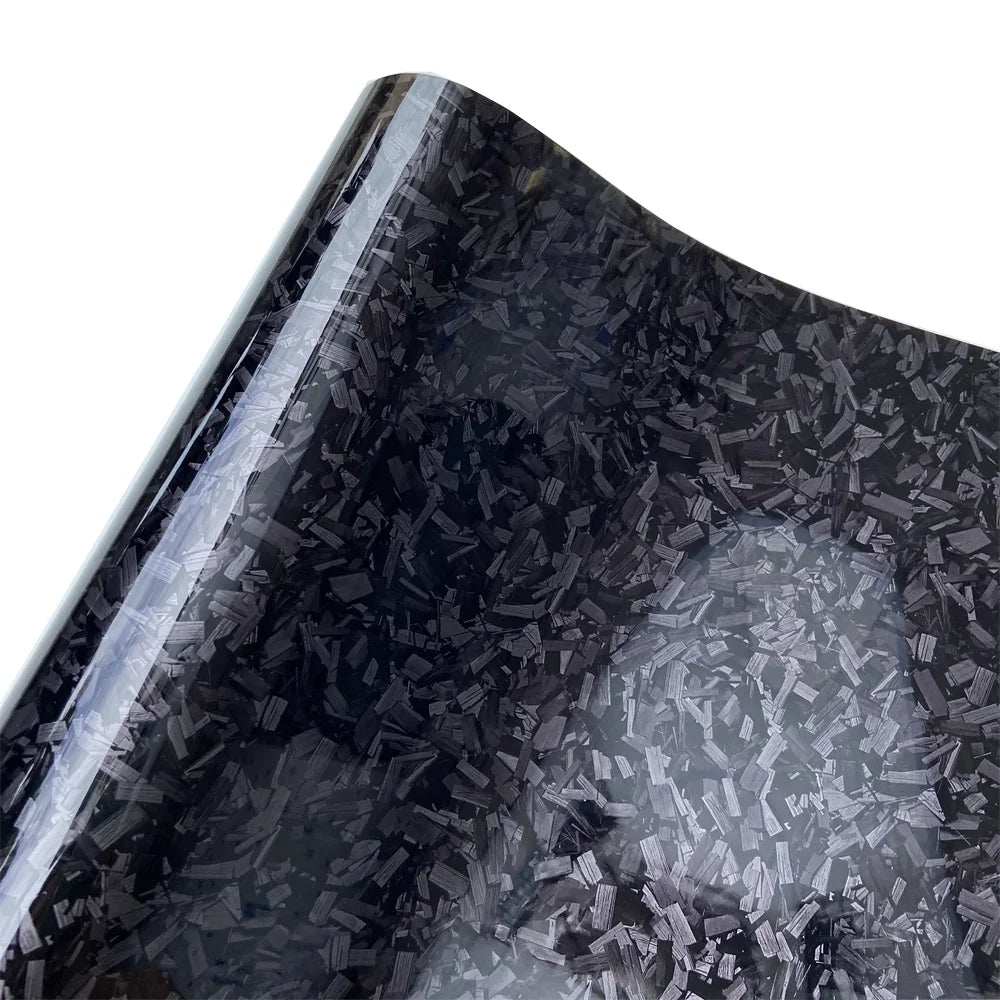 Black Forged Carbon Fiber Vinyl Wrap – Honeycomb Car Film