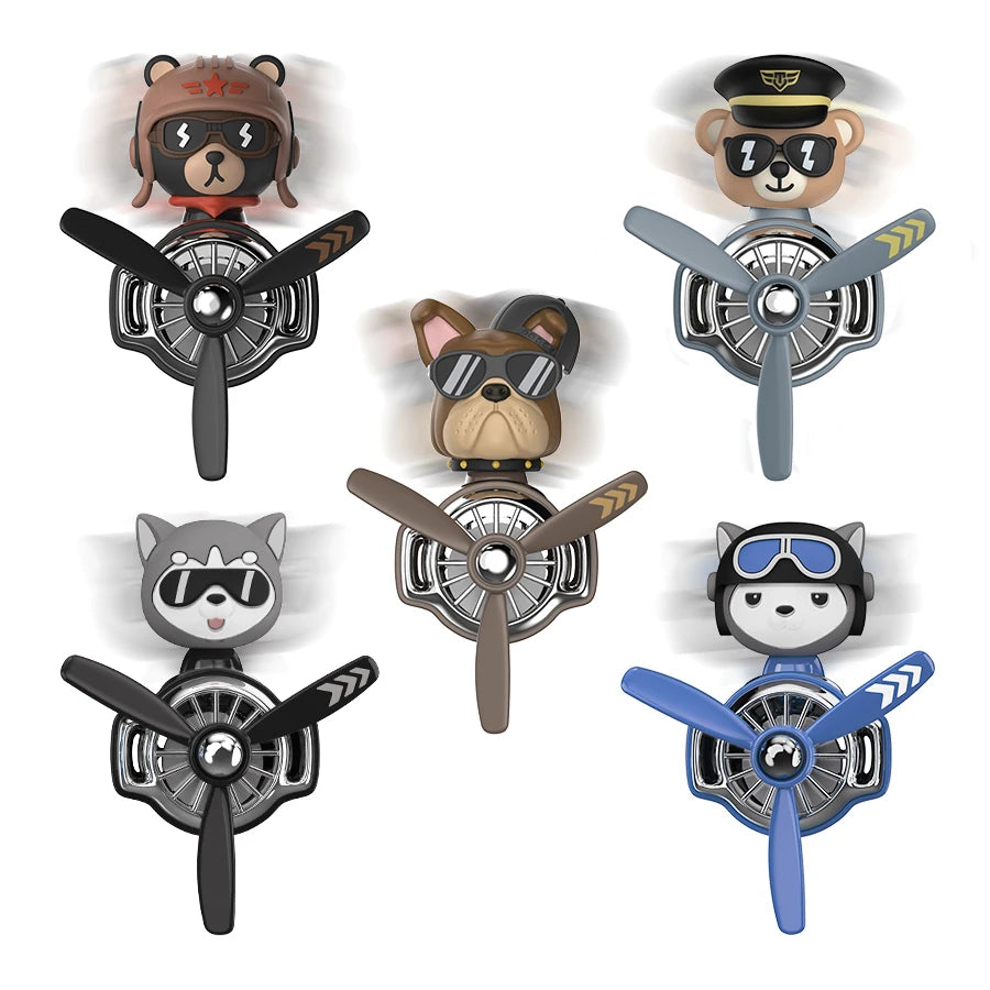 Bulldog Pilot Car Air Freshener – DIY Fragrance Decor