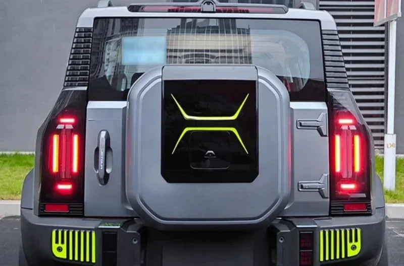 Jetour T2 Spare Tire Cover Sticker – 2023-2025 Traveller