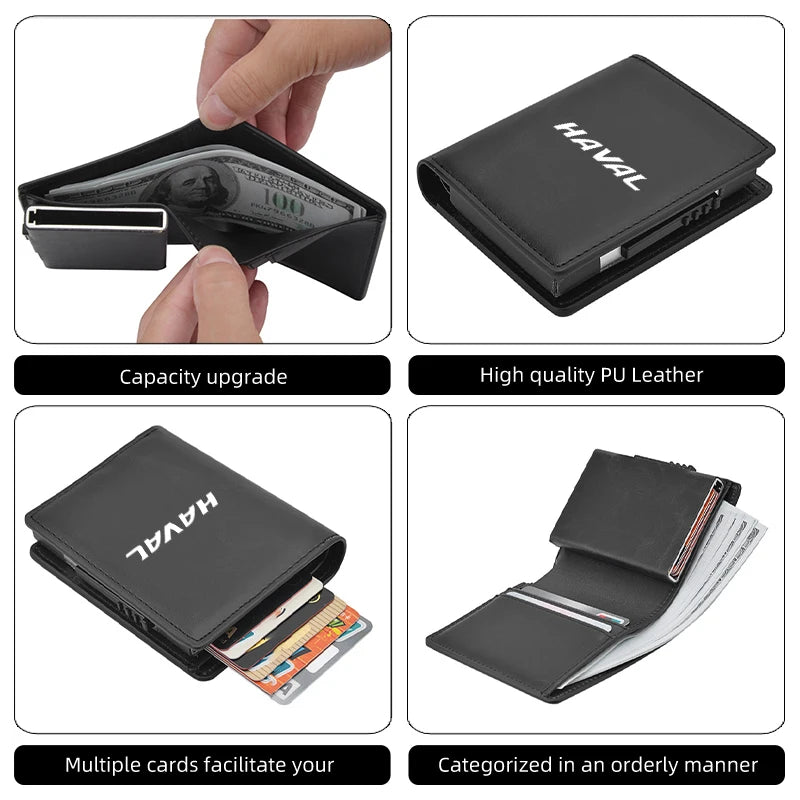 Haval Pop-Up Wallet – Automatic Card Holder for F7 H6 H1 H2 H3 H4 H5 H7 H8