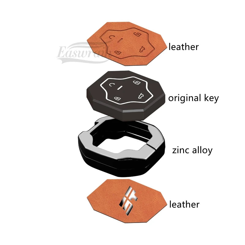 Jetour T2 Zinc Alloy Key Case – 2023-2024 Traveller