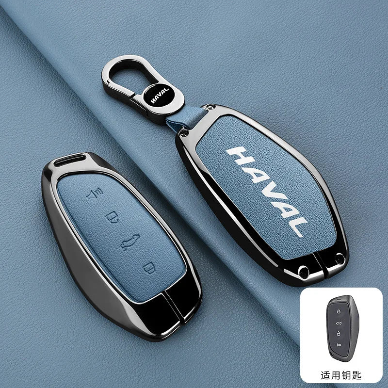 Haval Key Cover – Zinc Alloy Leather Protector - H3 H5 H6 H7 H9 H8 H2 M4