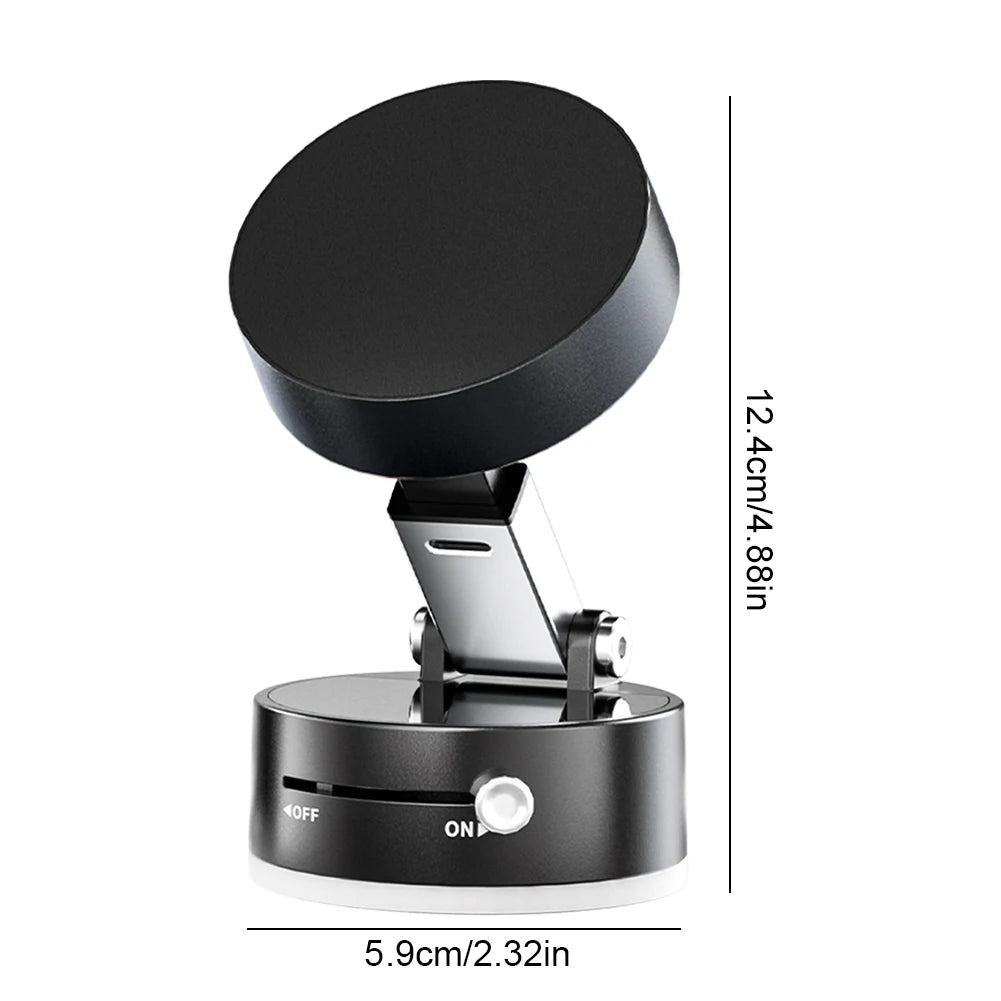 Magnetic Phone Holder – Foldable 360° Car Mount