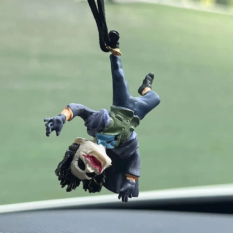 Joker Car Pendant – Creative Resin Rearview Charm 2024