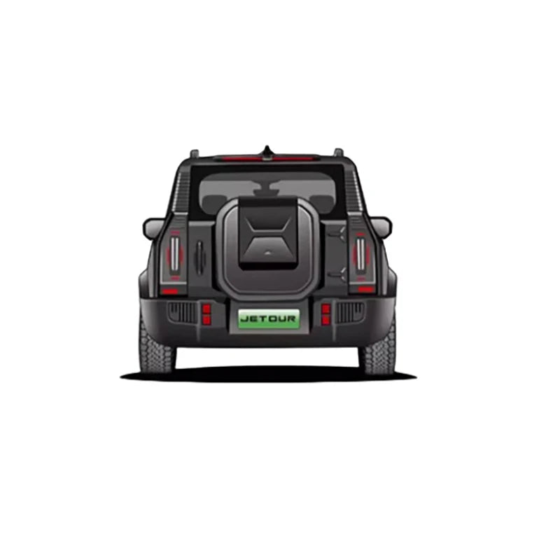 Jetour T2 Rear Window Warning Sticker – 2024 Traveller