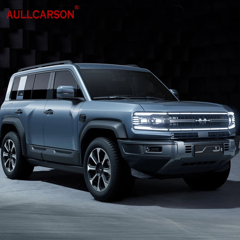 BYD Leopard 5 Door Sill Protector Set – Custom Leather 10-Piece Kit