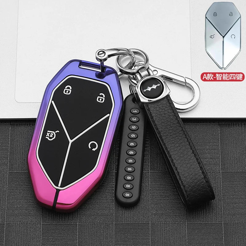 BYD Leopard 5 Key Case – DM-I Formula Silicone & Zinc Alloy