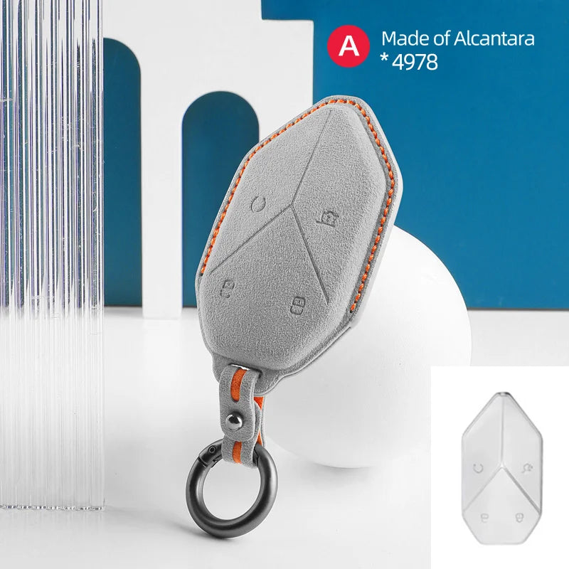 BYD Leopard 5 Alcantara Key Case – DM-I Formula Series