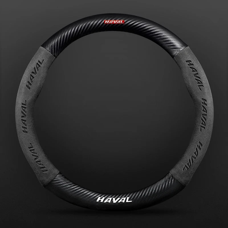 Haval H5 Steering Wheel Cover – 2021-2022 Suede 15-Inch
