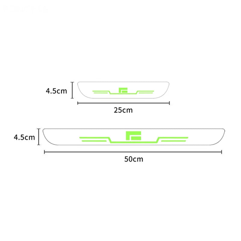 Baic Jishi Polestone 01 Rox 01 Luminous Threshold Bars – 2023–2025 Anti-Step Protective Film