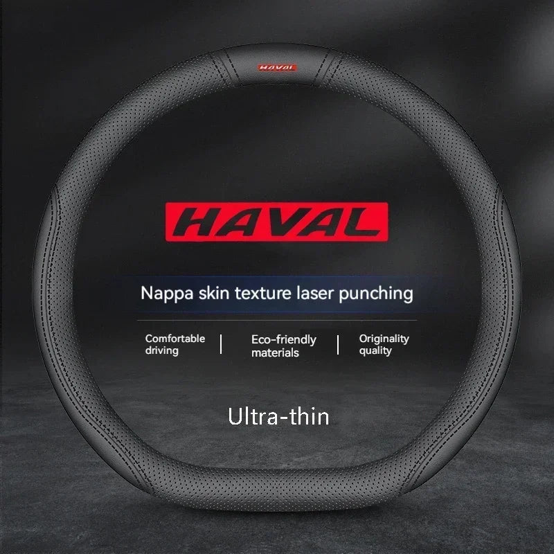 Haval Steering Wheel Cover – Suede Leather Anti-Slip -H6 Jolion H3 H2 F7 X H9 H5 M4