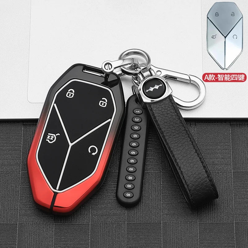 BYD Leopard 5 Key Case – DM-I Formula Silicone & Zinc Alloy