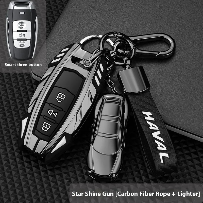 Haval Key Case – Silicone & Zinc Alloy Protector