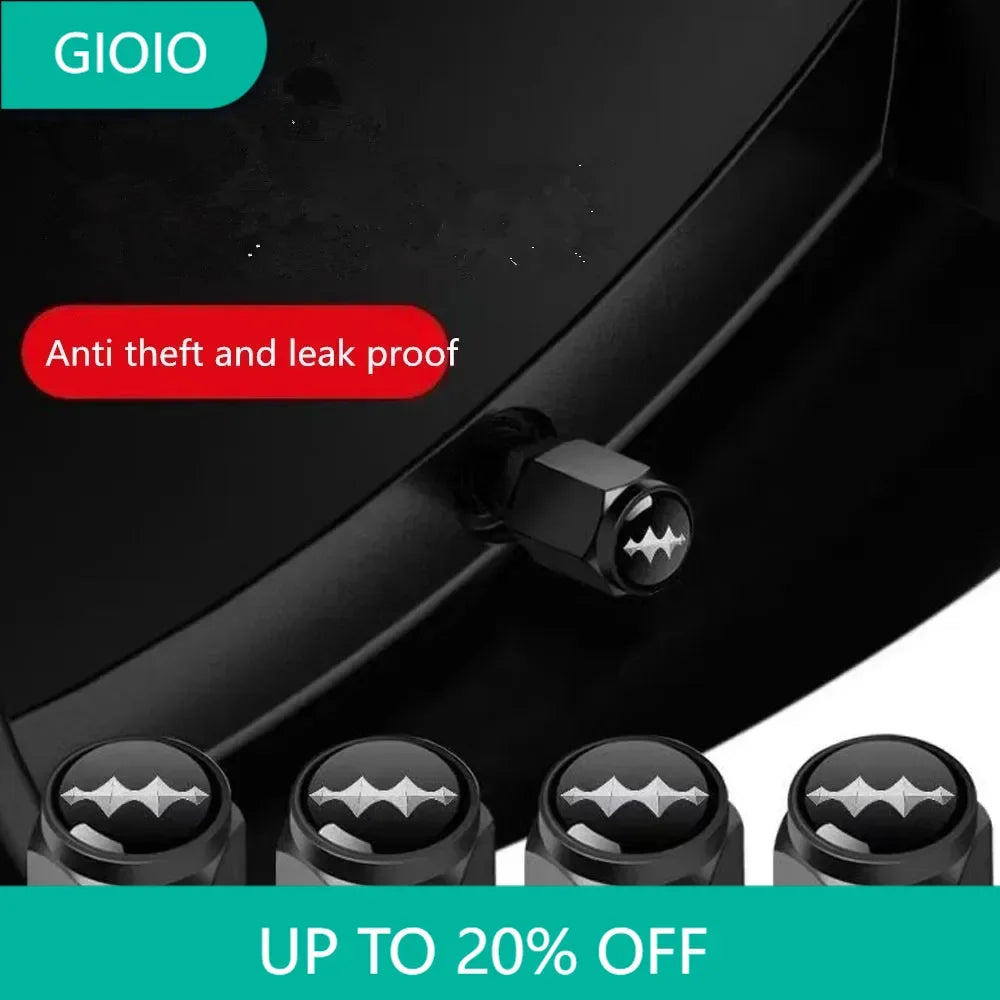 BYD Leopard 5/8 Valve Caps – Anti-Theft Tire Air Covers