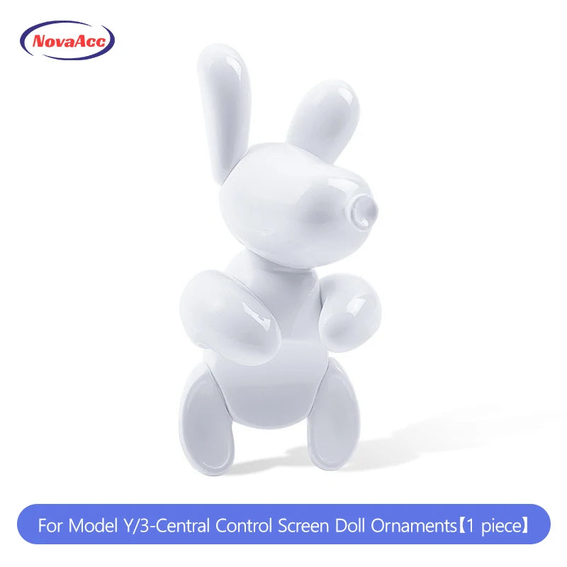 NovaAcc Dog Dashboard Decor – For Tesla Model Y/3 2021–2024