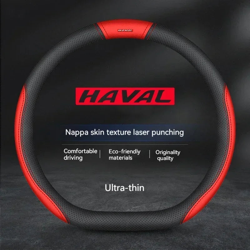 Haval Steering Wheel Cover – Suede Leather Anti-Slip -H6 Jolion H3 H2 F7 X H9 H5 M4