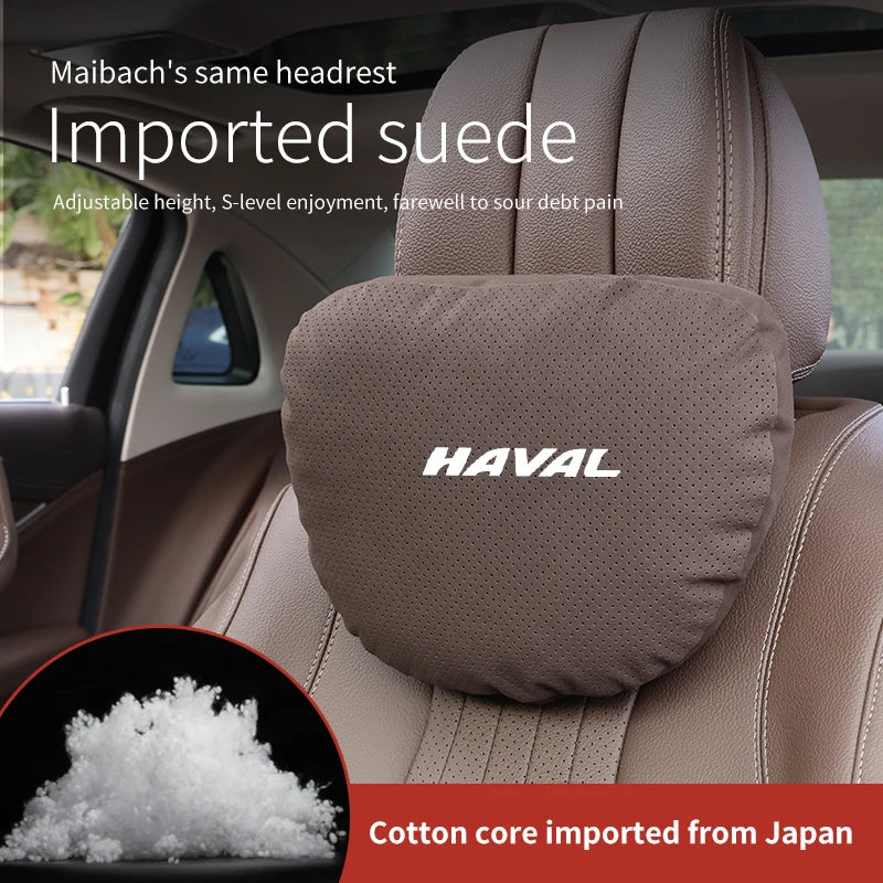 Haval Car Neck Pillow – Headrest & Lumbar Cushion Set - H3 H4 H2 F7 F7X H9 H5 M4 G