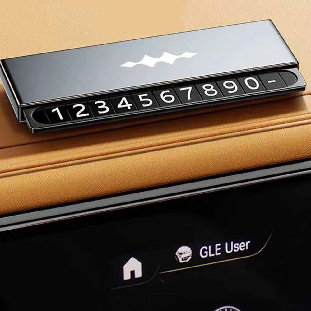 BYD Leopard 5 Parking Number Plate – High-End Interior Accessory