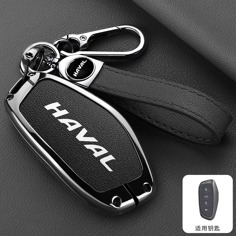 Haval Key Cover – Zinc Alloy Leather Protector - H3 H5 H6 H7 H9 H8 H2 M4