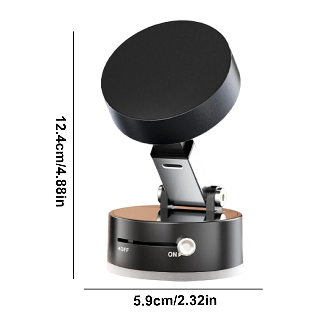 Magnetic Phone Holder – Foldable 360° Car Mount