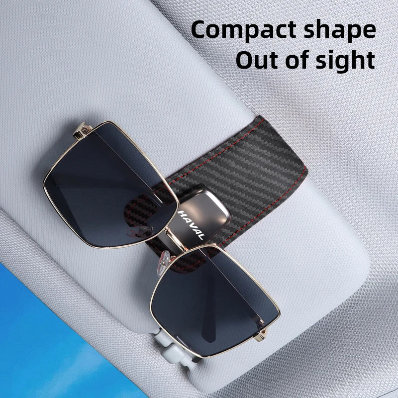 Haval Sun Visor Clip – Leather Magnetic Glasses Holder -H3 H4 H9 F7X H8 F5 H2 F7 Dargo M6 H5 H7
