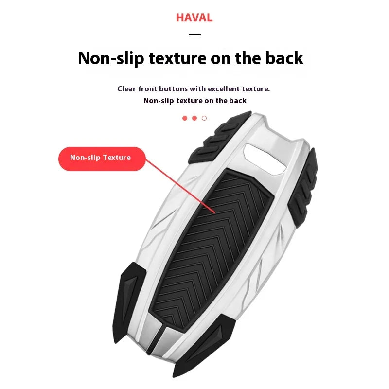 Haval Key Case – Silicone & Zinc Alloy Protector