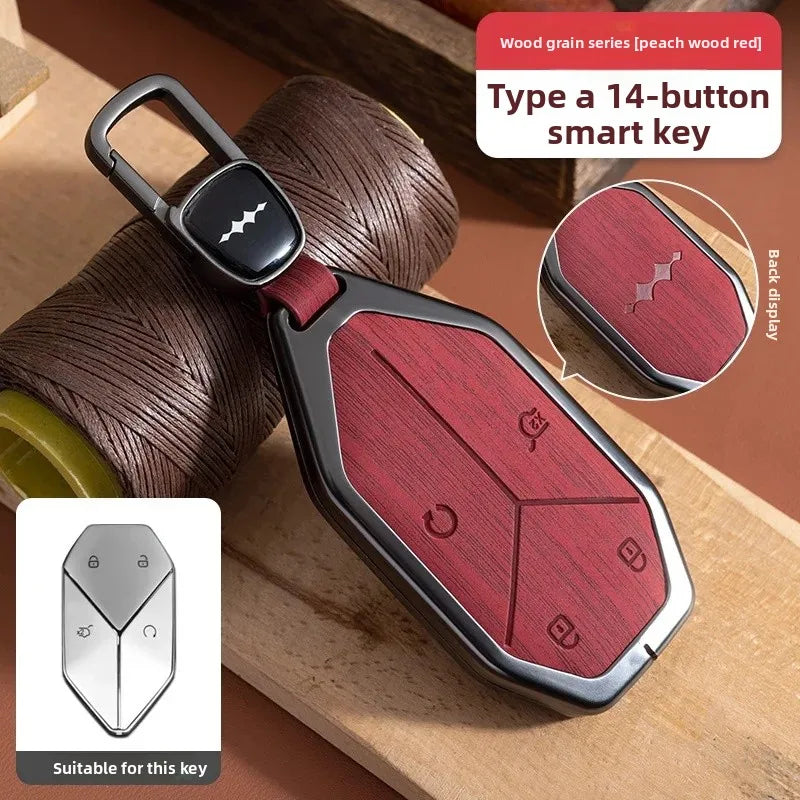 BYD Leopard 3/5/8 Metal Key Case – Premium Protective Shell