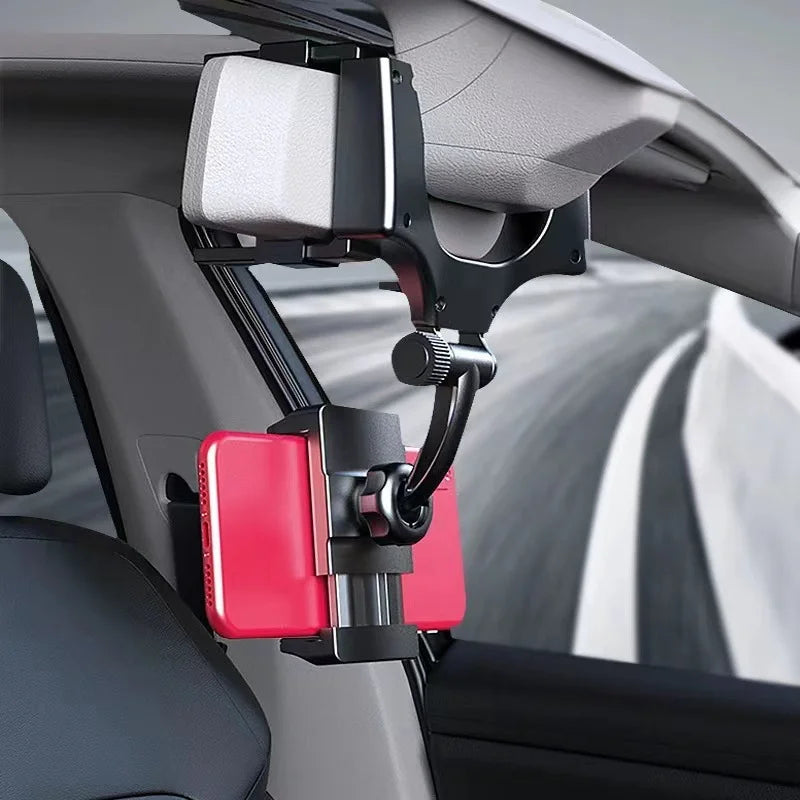 Car Phone Holder – Rearview Mirror Mount