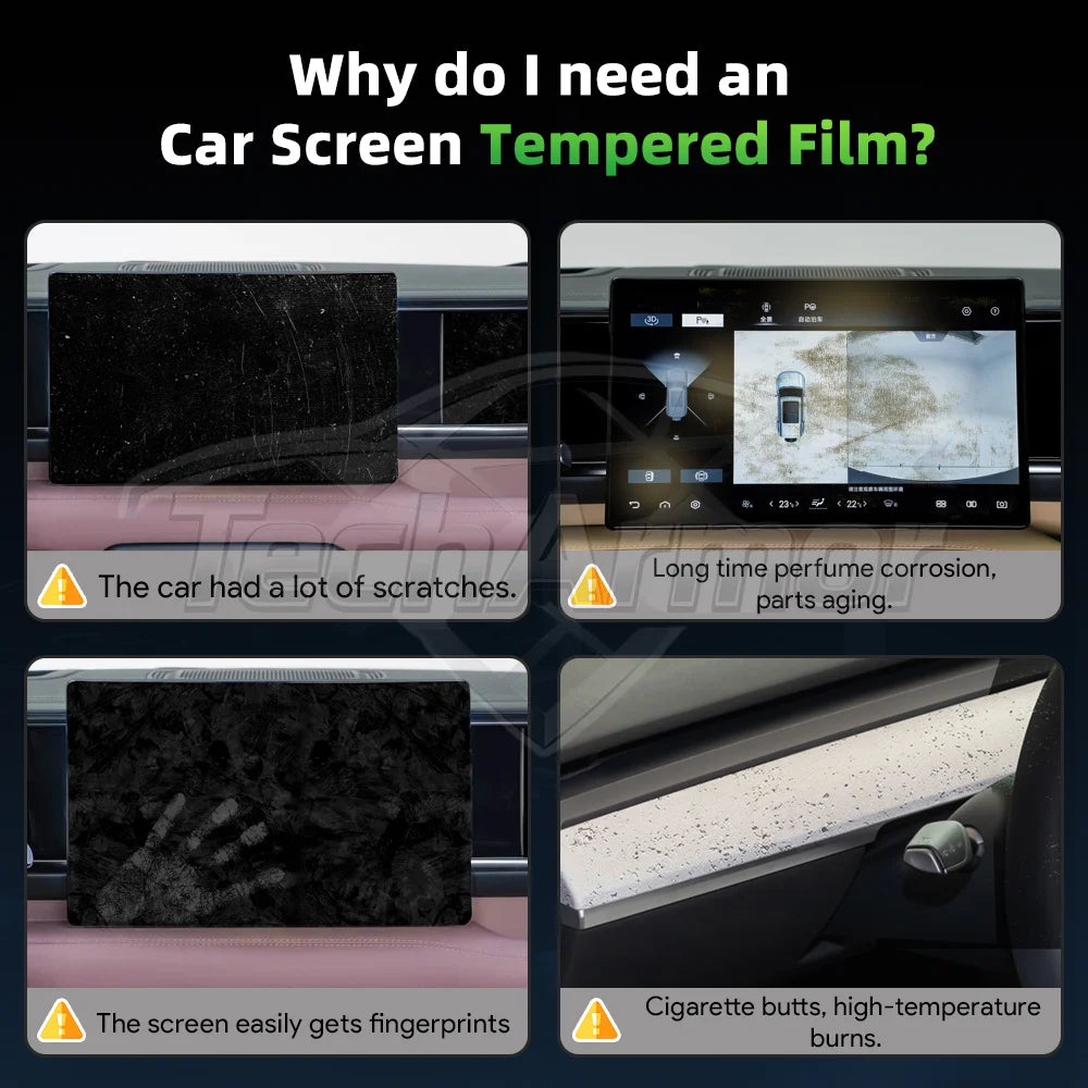 BYD Leopard 5 Screen Protector Set – 2025+ Tempered Glass Display