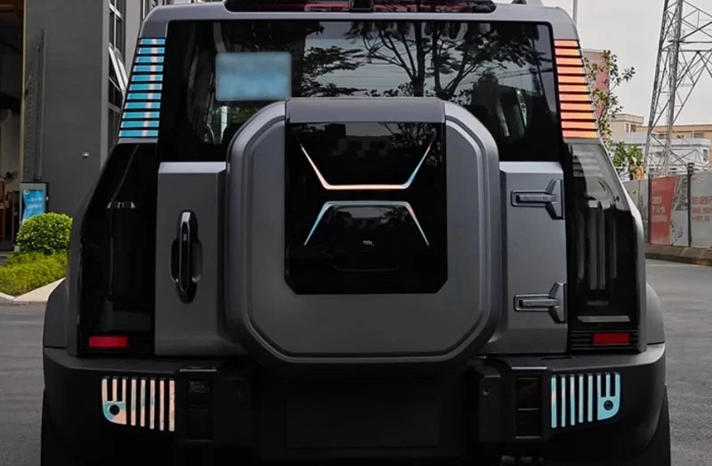 Jetour T2 Spare Tire Cover Sticker – 2023-2024 Traveller