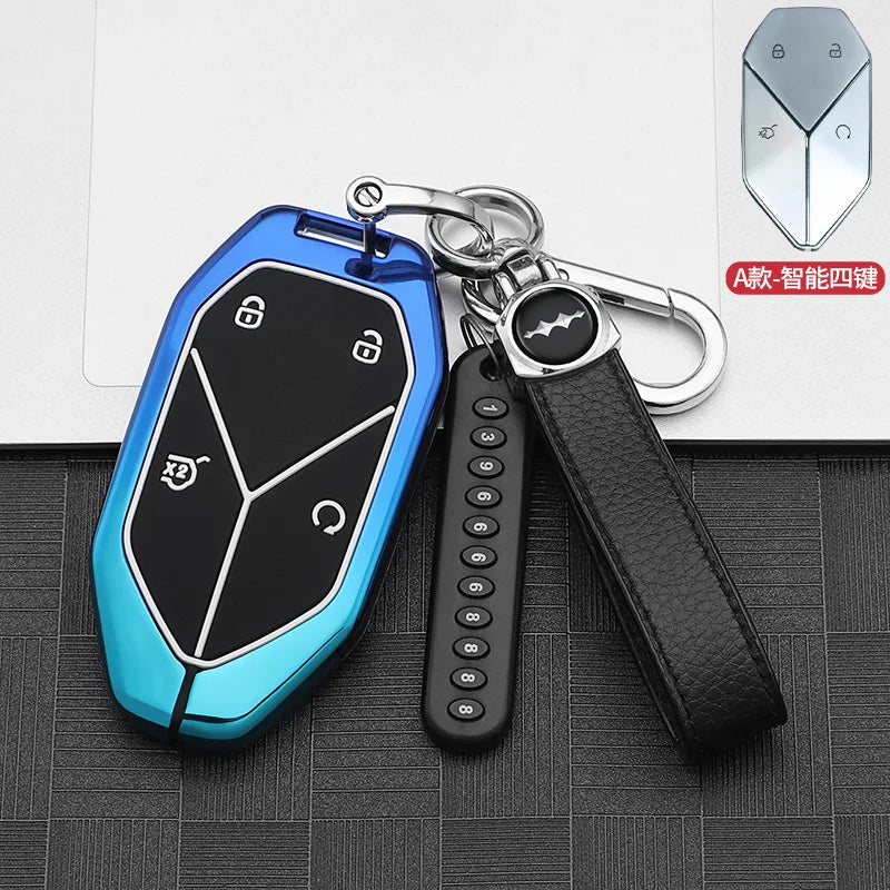 BYD Leopard 5 Key Case – DM-I Formula Silicone & Zinc Alloy