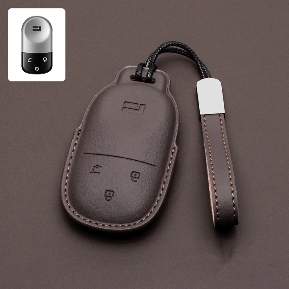 BAIC Jishi Polestone 01  Rox 01 Key Fob Cover – Leather Remote Case (2023–2025)