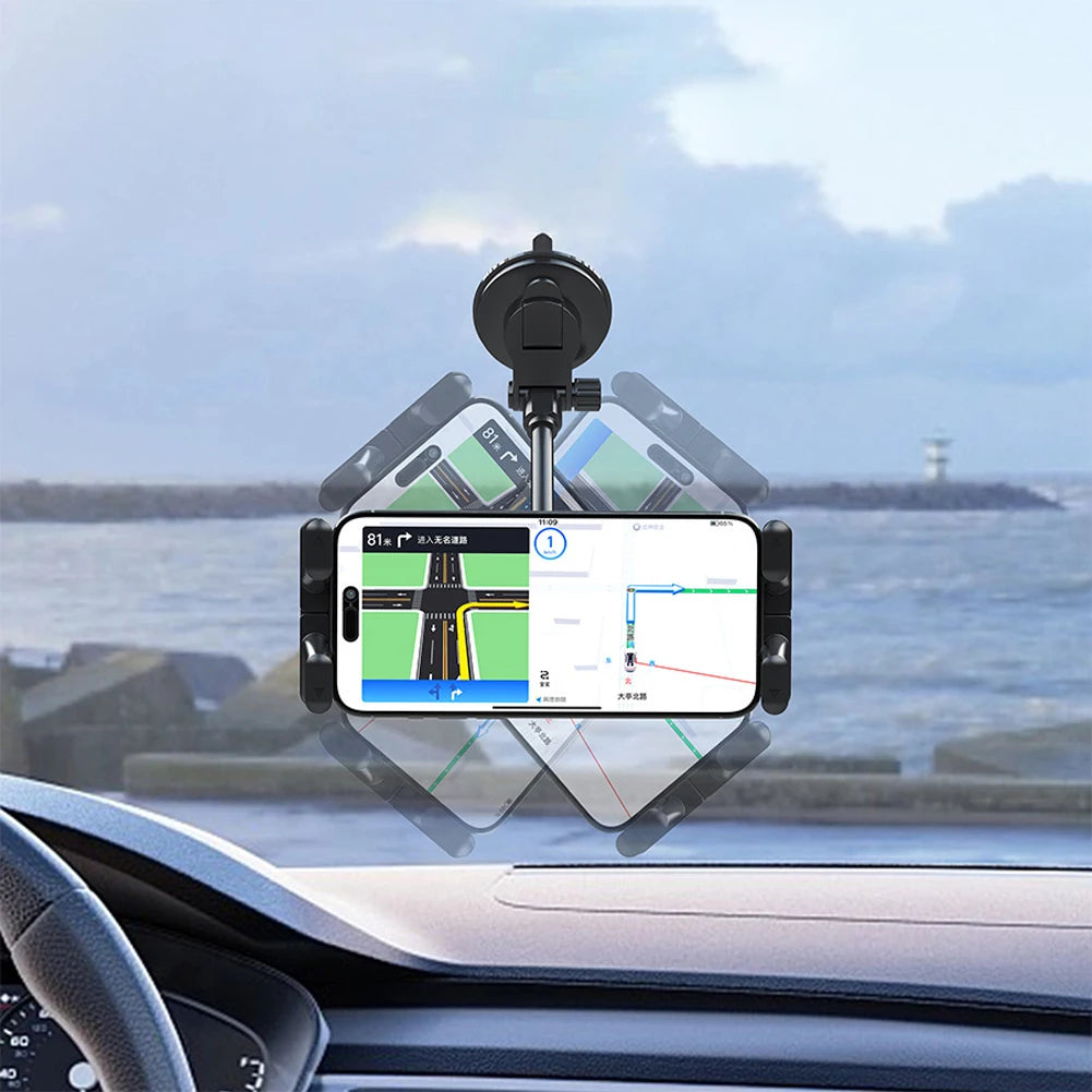 Car Cup & Phone Holder – Adjustable 2-in-1