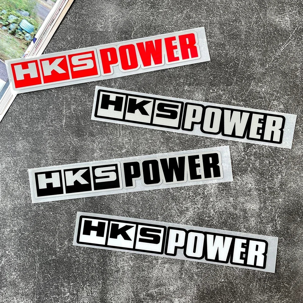 HKS JDM Racing Sticker – Car & Motorcycle Decal Accessory