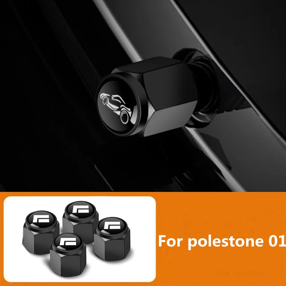 Jishi Polestone 01 Tire Valve Caps – 2023-2025 Rox Edition