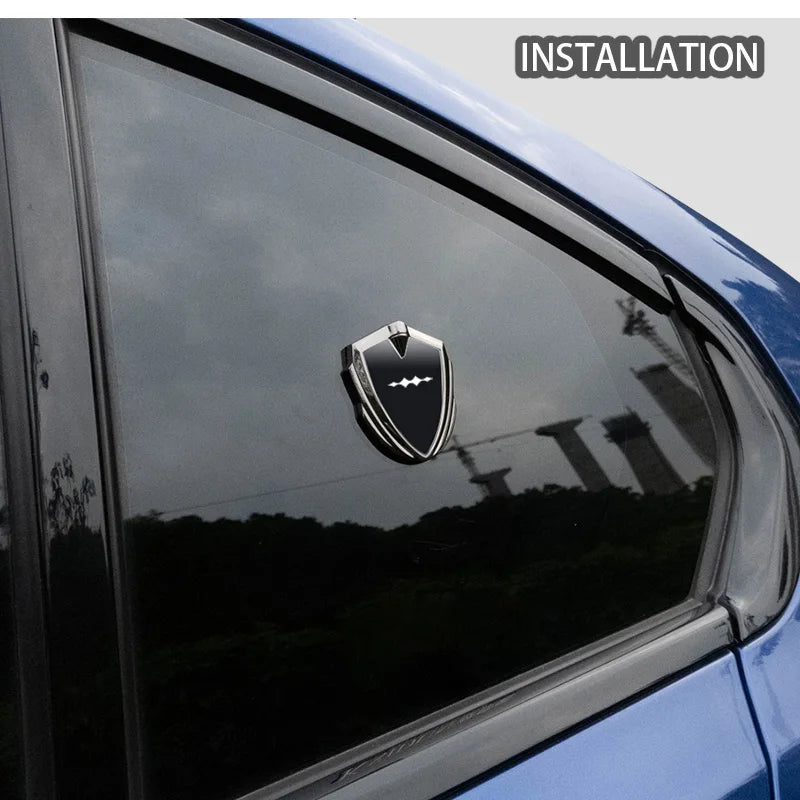 BYD Fangchengbao Leopard 5/8 Metal Shield – 3D Car Body Badge