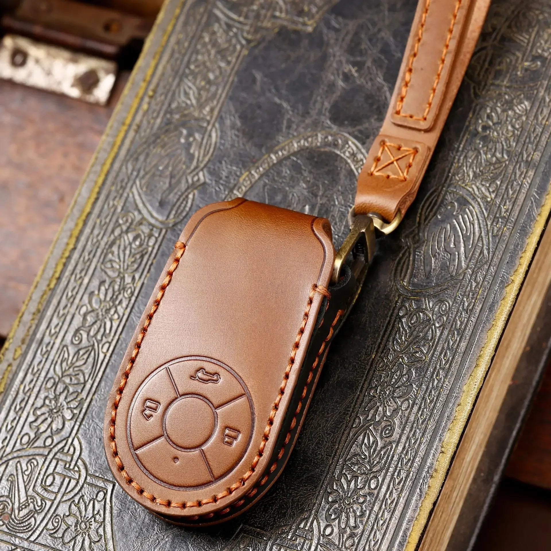 Haval Key Case – Leather Keychain Holder Cover