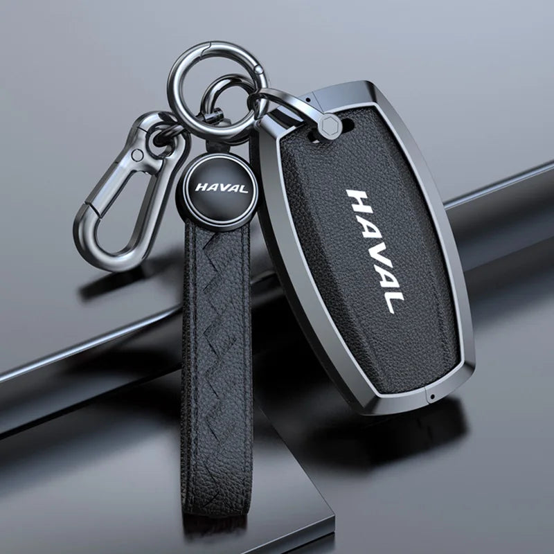Haval Key Case – Zinc Alloy Leather Cover H1 H6 H7 H4 H9 F5 F7 H2S